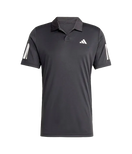 Polo Adidas Club 3STR Negro 2025