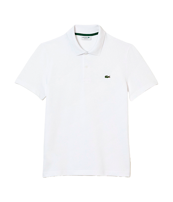 White Lacoste Polo 2024