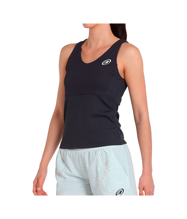 Camiseta Bullpadel Porru Mujer Carbon 2024