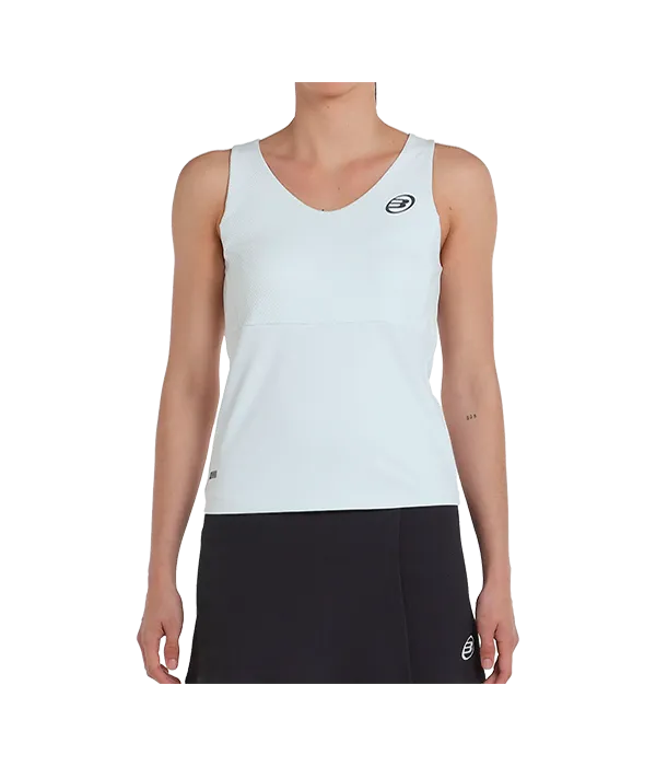 Camiseta Tirantes Bullpadel Porru  Blanco