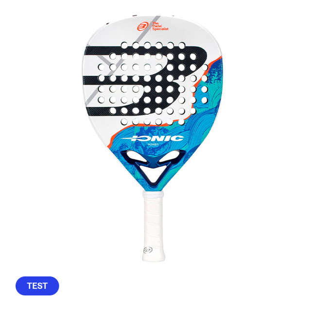 Racket of TEST Bullpadel Ionic Power 2026