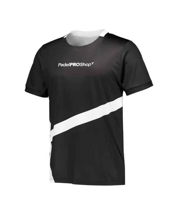 T-shirt PadelPROShop Black Track