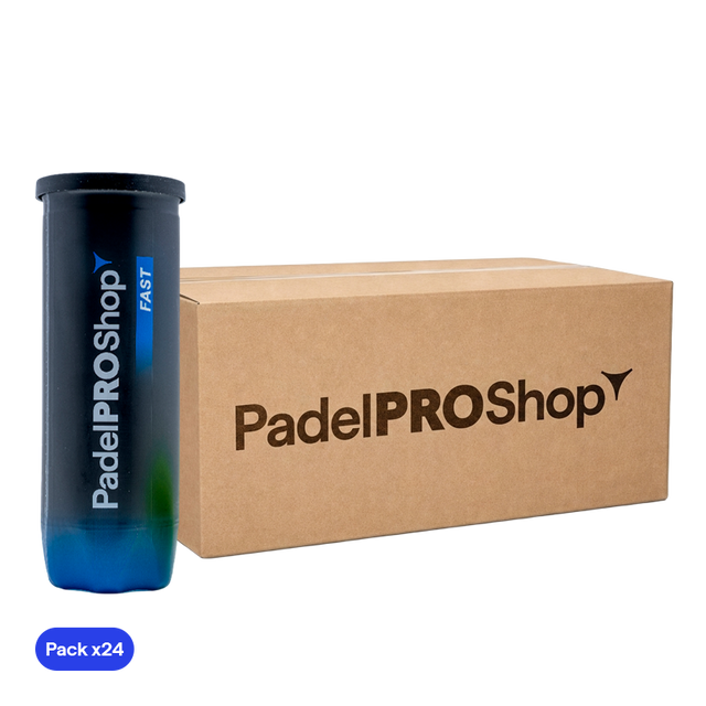 Carton de balles PadelPROShop Fast (Paquet x24)