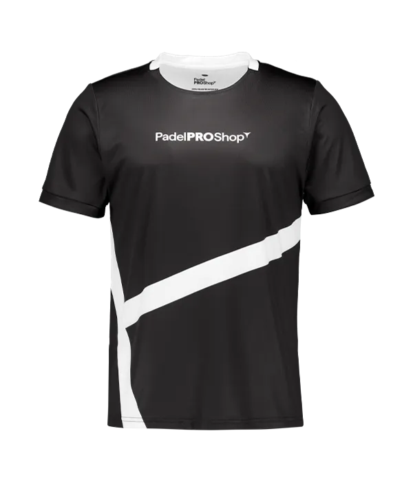 T-shirt PadelPROShop Black Track
