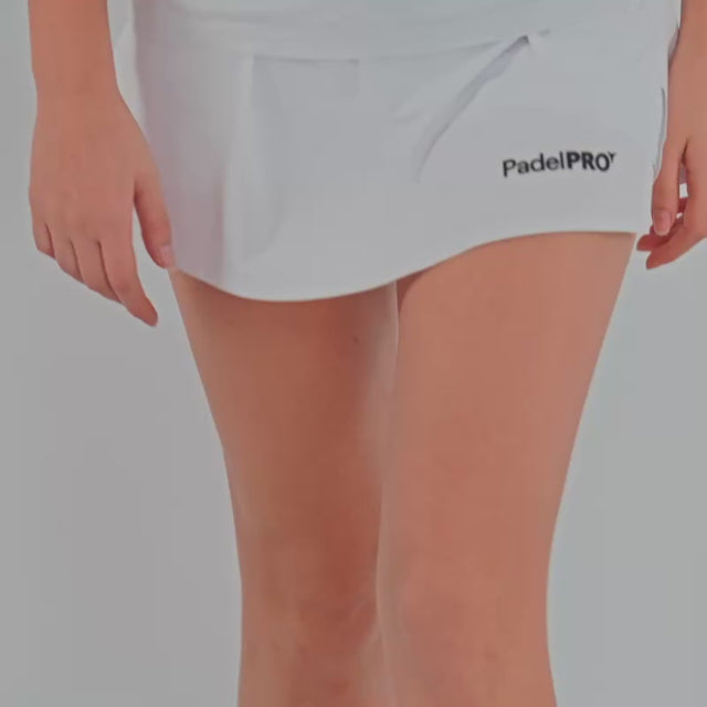 Pro Elite Skirt Woman PadePRO White