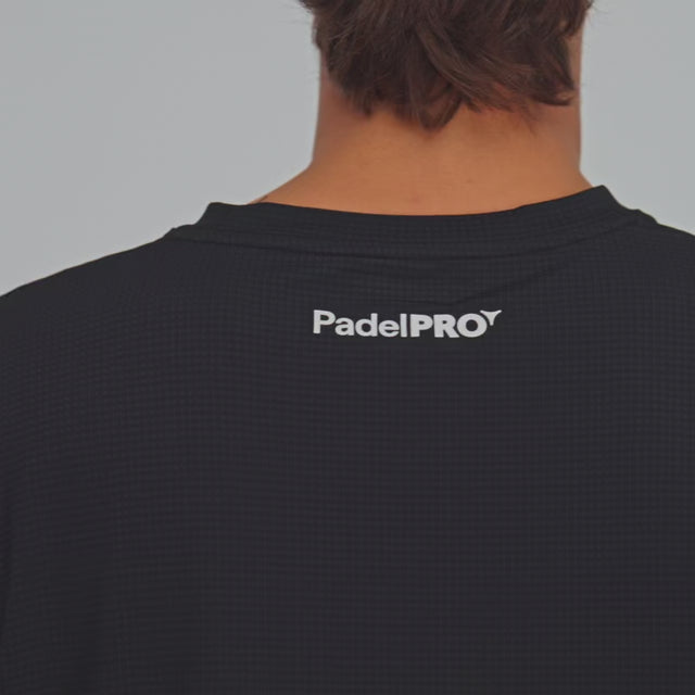 Maglietta Pro PadelPRO di base Nero