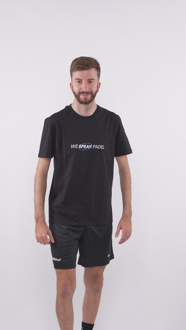 Camiseta  PadelPROShop  WSP Negra