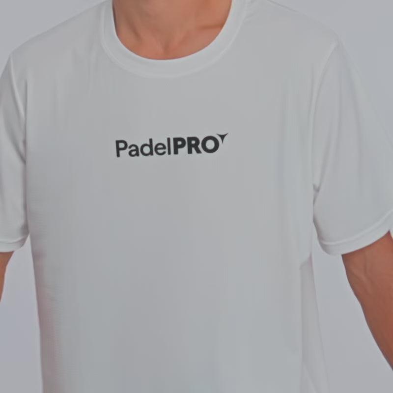 T-shirt Pro Basic PadelPRO Blanc
