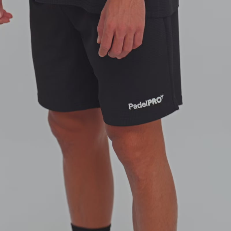Pantaloncini Pro Basic PadelPRO Nero