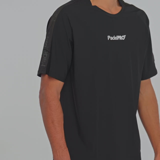 Pro Elite PadelPRO Black T-shirt