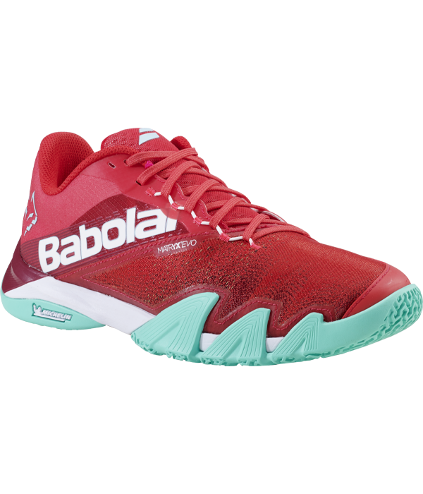 Babolat Jet Premura Red/Green Juan Lebron 2024 Shoes 