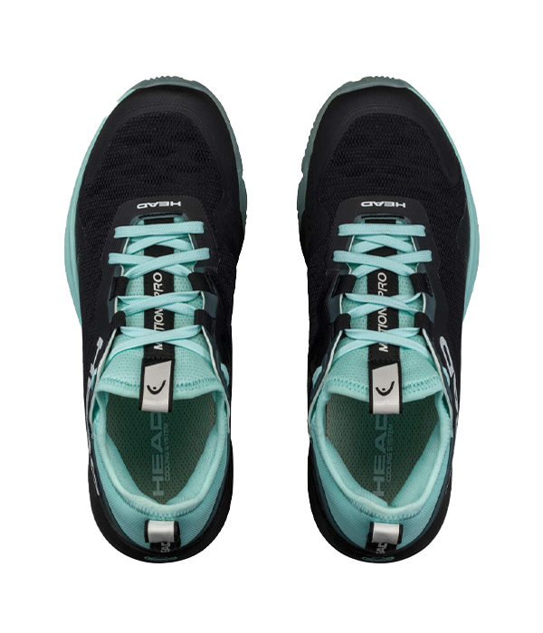 Head Motion Pro Padel Women's Shoe Black/Aqua