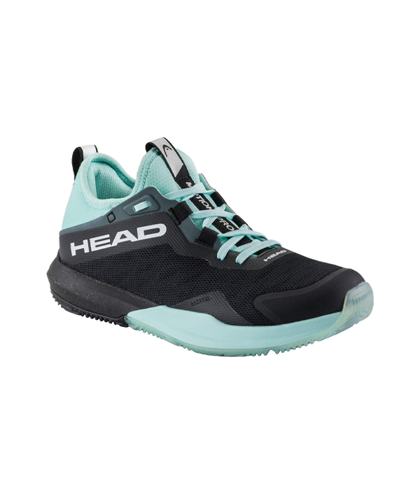 Head Motion Pro Padel Women's Shoe Black/Aqua