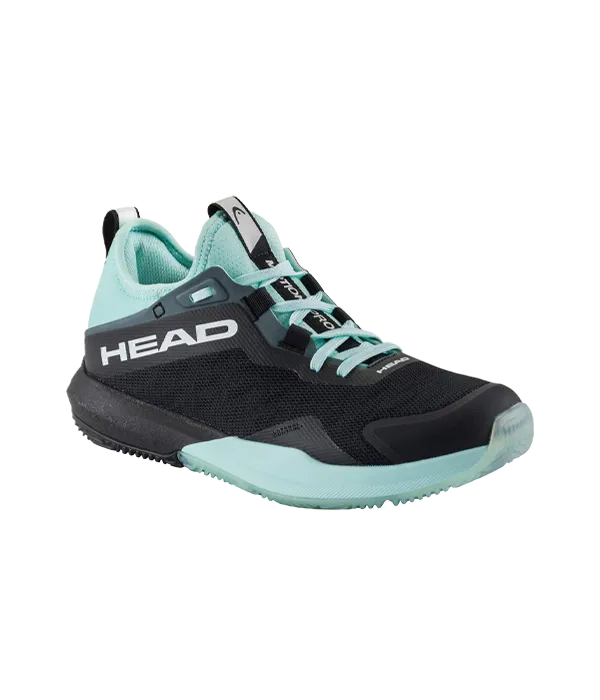 Zapatilla HEAD Motion Pro Padel Women Black/Aqua