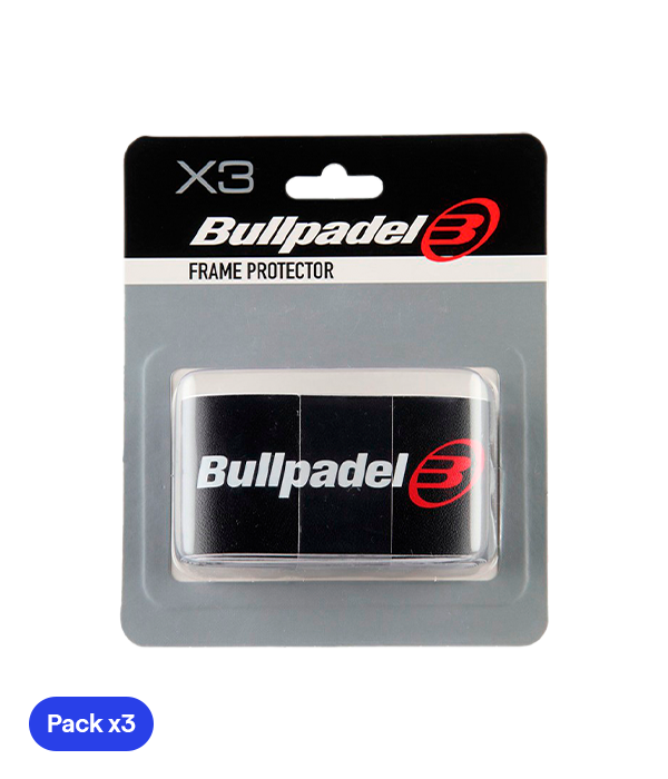 Blíster Protector Bullpadel Negro (Pack x3)