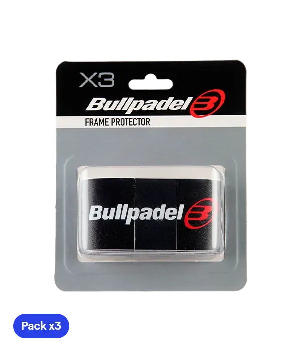 Blíster Protector Bullpadel Negro (Pack x3)
