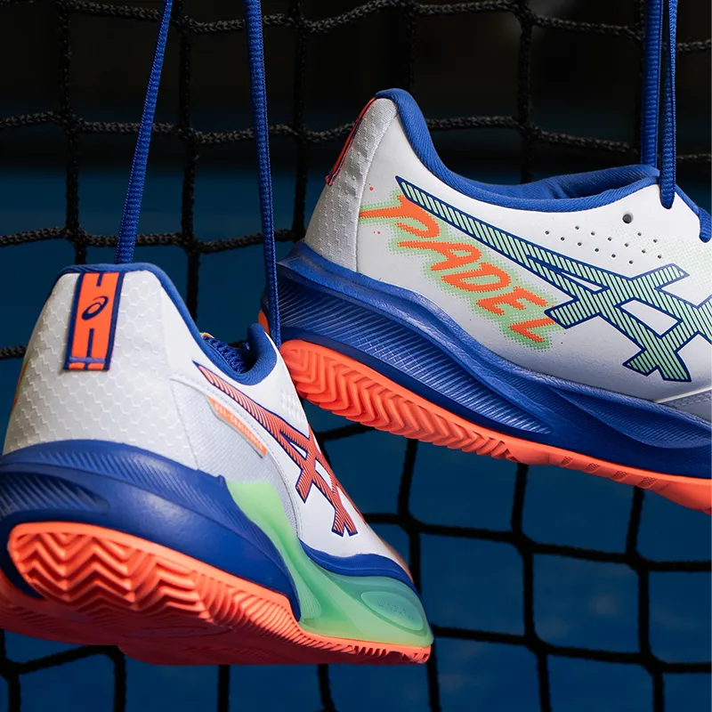 Zapatillas Asics Gel-Challenger 15 Padel White/Vivid Coral 2025