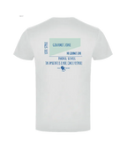 Pacote Padel Team Gourmet: Camiseta de algodão branca + toalha