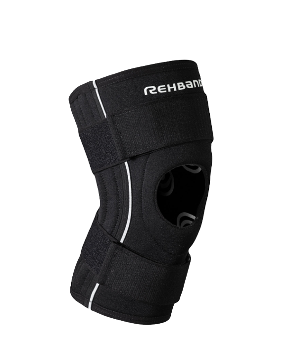 Rehband UD Knee Pad with Support Black 2024