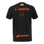Camiseta Babolat Réplica Black/Black 2026 J. Lebrón