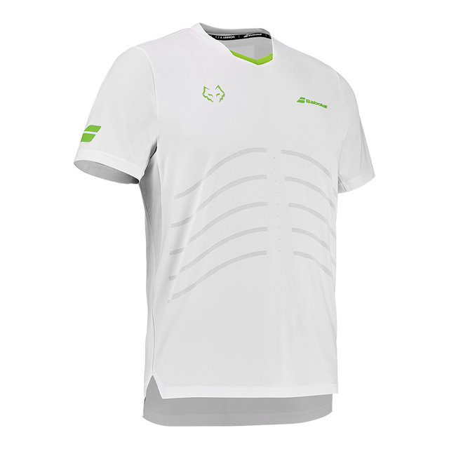 T-shirt Babolat Réplique Blanc/Blanc 2026 J. Lebron