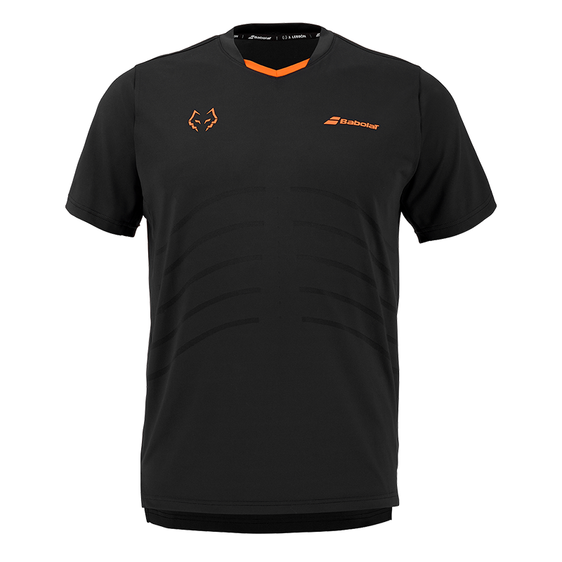 Camiseta Babolat Réplica Black/Black 2026 J. Lebrón