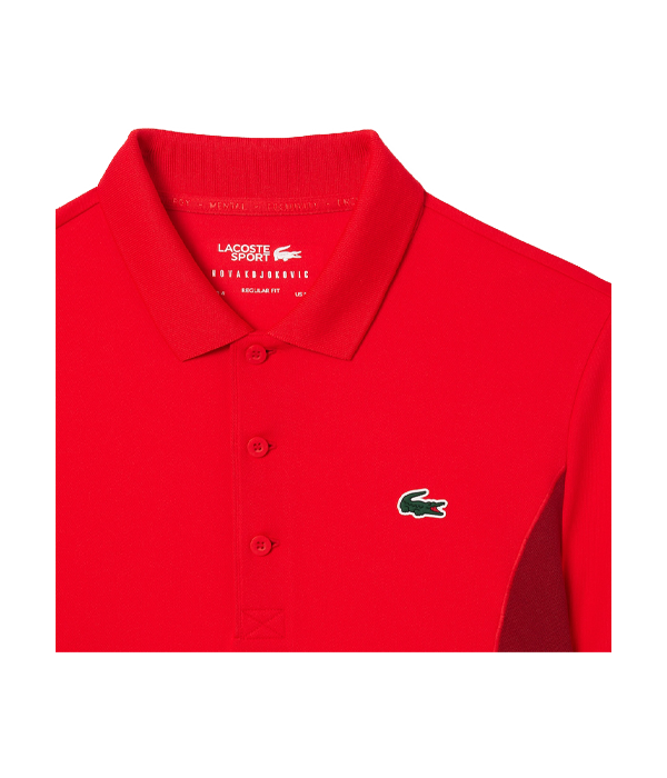 Lacoste Polo Red 2024 Padel Pro Shop PadelPROShop