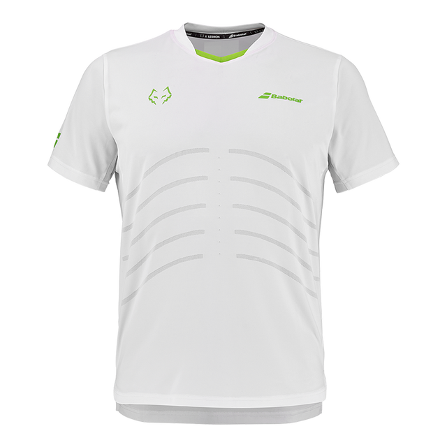 T-shirt Babolat Réplique Blanc/Blanc 2026 J. Lebron