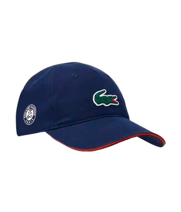 Gorra Lacoste Roland Garros  Paris Azul Oscuro 2025