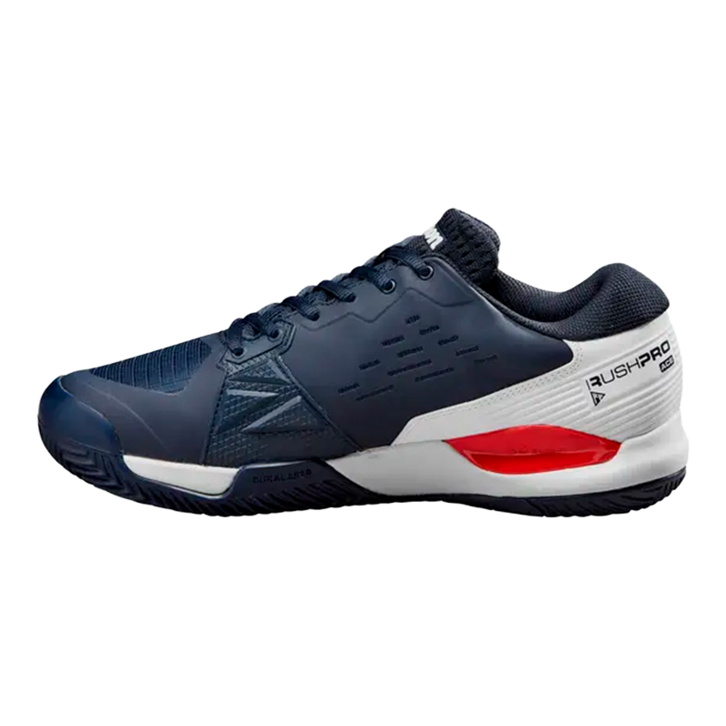 Padel Shoes Wilson Rush Pro Ace Navy Blazer/White/Wilson Network 2025