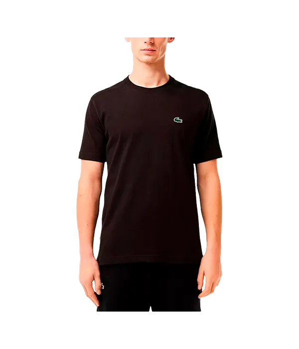 Camiseta Lacoste Algodón Negro