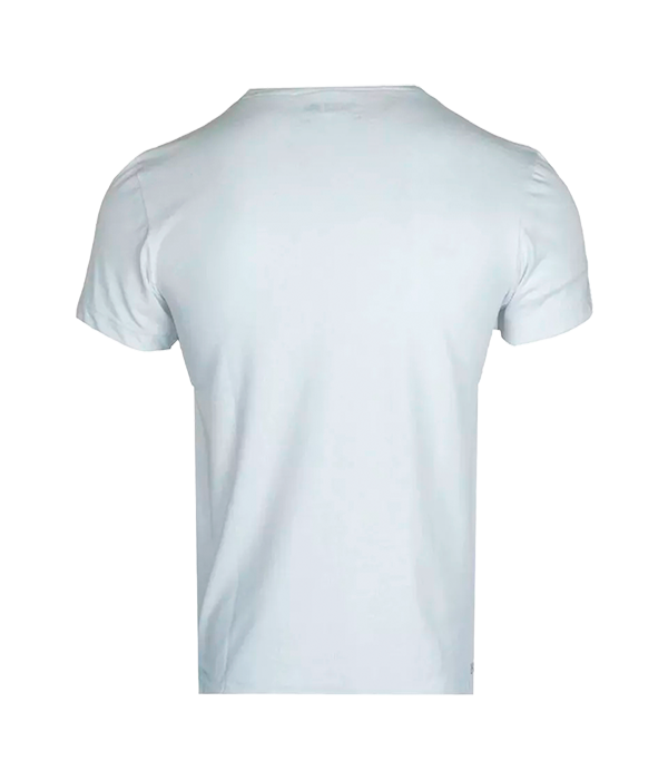 Camiseta Lacoste Blanca Logo Negro 2024