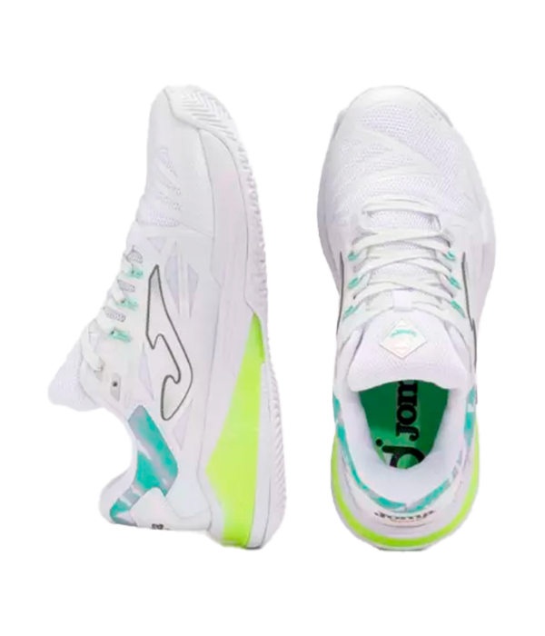 Zapatillas Joma Spin 2402 Women Blanco/Verde 2024