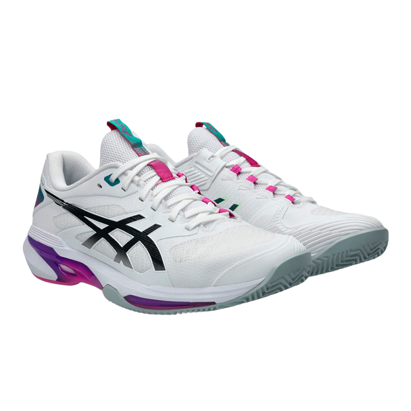 Zapatillas Asics Solution Speed FF 4 Clay White/Digital Sakura 2026