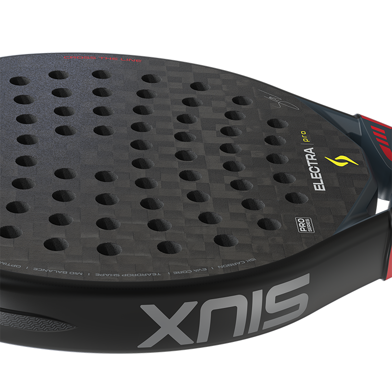 Siux Padel Racket Electra ST5 Pro Shadow Red 2026 Franco Stupaczuk