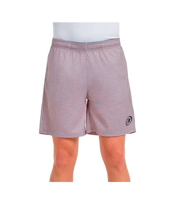 Pantalón Corto Bullpadel Belez Gris Medio Vigore 2025
