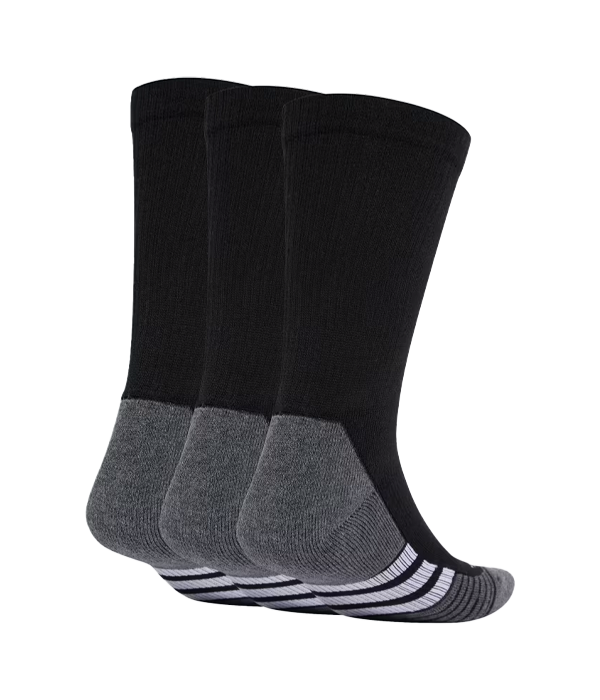 Calcetines Adidas Largos Crew Sock Negro-Blanco 2025