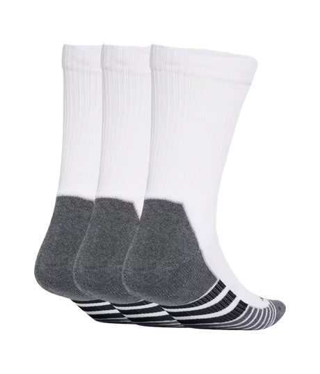 Calcetines Adidas Largos Crew Sock Blanco-Negro 2025