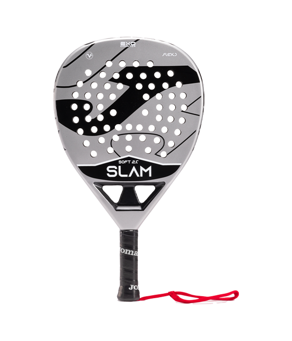 Joma Slam Soft Grey/Black 2025 Racket