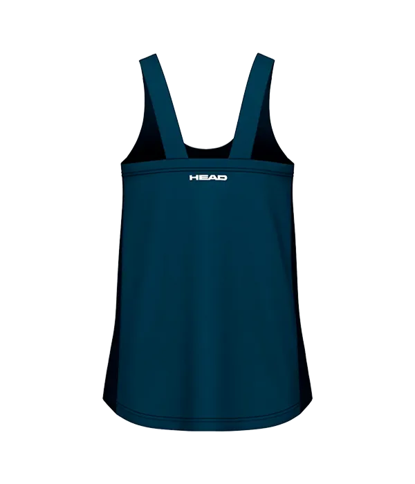Camiseta de tirantes HEAD mujer Spirit Azul Marino 2025