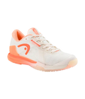 Chaussures de padel HEAD sprinter Pro 4.0 Femmes Chalk Blanc/Corail 2025
