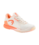 Zapatillas Head Sprint Pro 4.0 Women Chalk White/Coral 2025