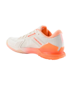 Chaussures de padel HEAD sprinter Pro 4.0 Femmes Chalk Blanc/Corail 2025
