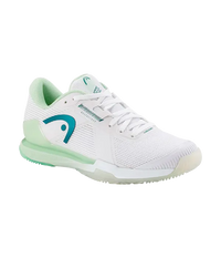 Zapatillas Head Sprint Pro 4.0 Padel Mujer White/Green 2025