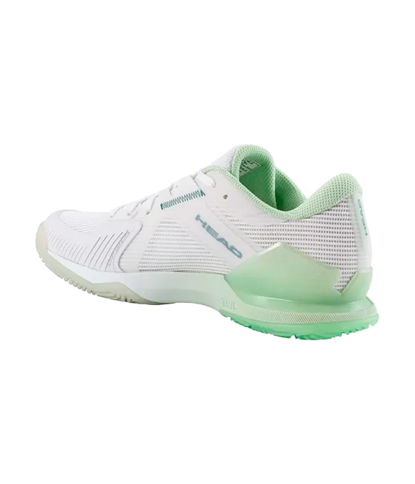 Zapatillas HEAD Sprint Pro 4.0 Padel Women White/Green 2025