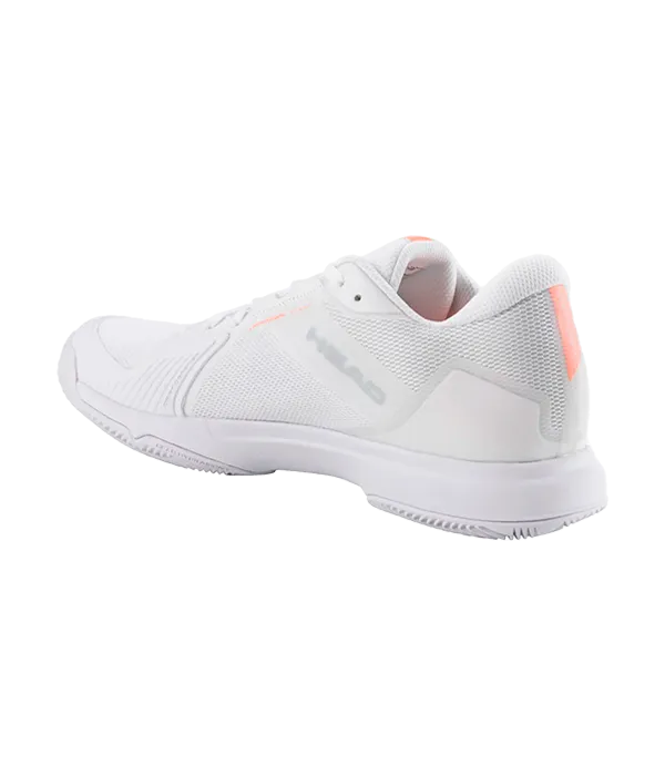 Padel Shoes Head sprint Team 4.0 Clay Women White/Coral 2025
