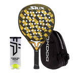 Siux Padel Racket Pack Electra Pro ST4 Franco Stupaczuk 2025 + Padel bag Oxdog Ultra Tour+ Oxdog Padel Balls BOOST+