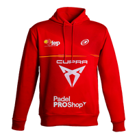 Sudadera Bullpadel Oficial Rojo Hombre 2026 Federación Española