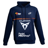 Sudadera Bullpadel Oficial Azul Marino Hombre 2026 Federación Española
