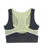 Sujetador Deportivo NOX Pro Gris/Verde